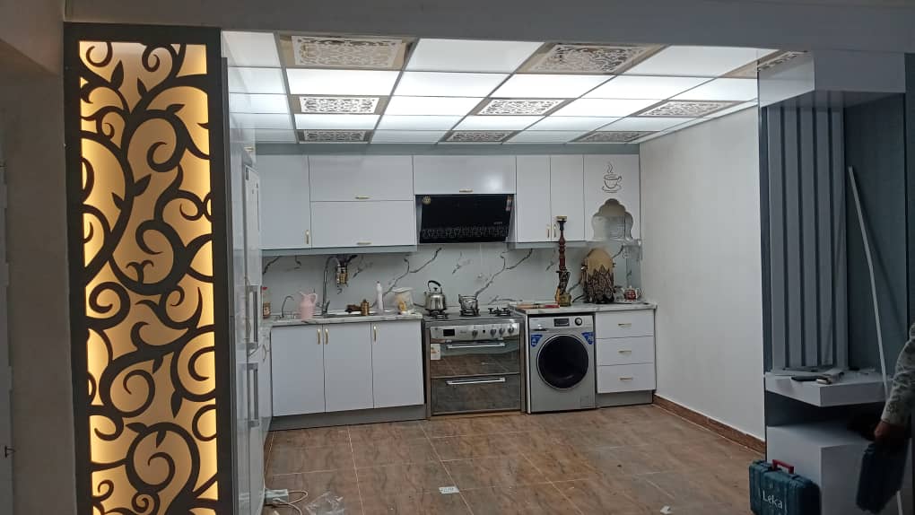 فروش و اجرای کاغذ دیواری و کناف راش در پارس آباد